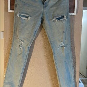 PacSun Light Blue Distressed Kids Jeans Fast shipping